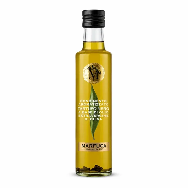 Condimento al Tartufo Nero Marfuga a base di olio extravergine di oliva con aroma di tartufo nero