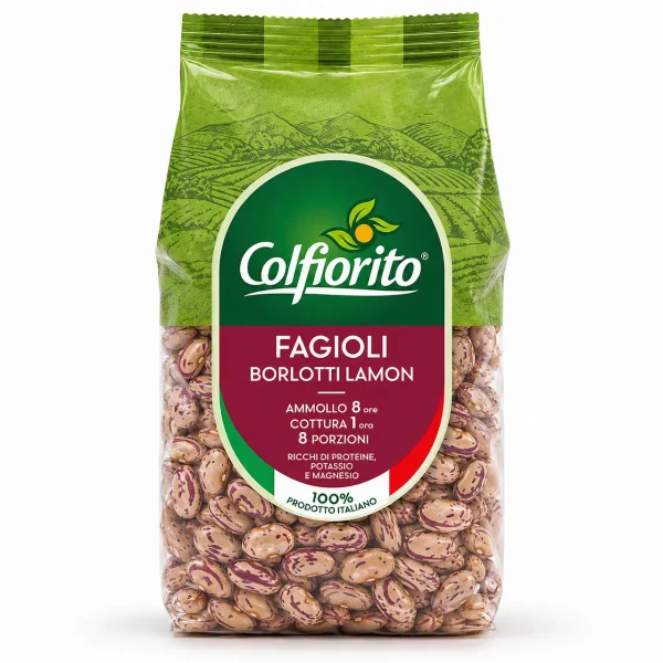 Una confezine di Fagioli Borlotti Lamon 400gr