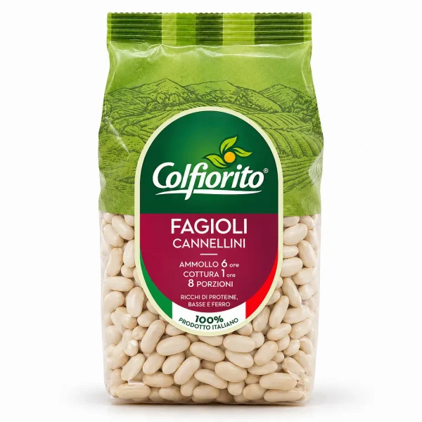 Una confezione di Fagioli Cannellini Italiani da 400gr