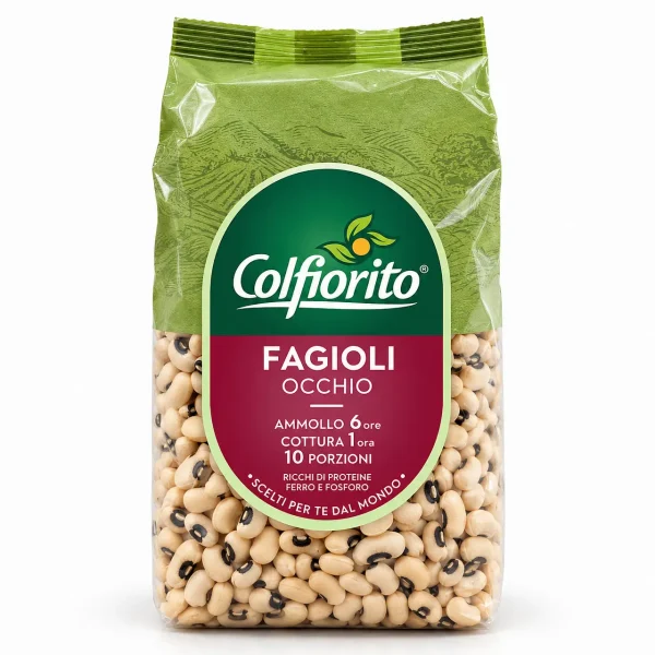 Una confezione di Fagioli Occhio Nero 400gr