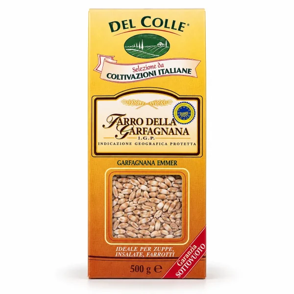 Una confezione di Farro della Garfagnana IGP 500gr