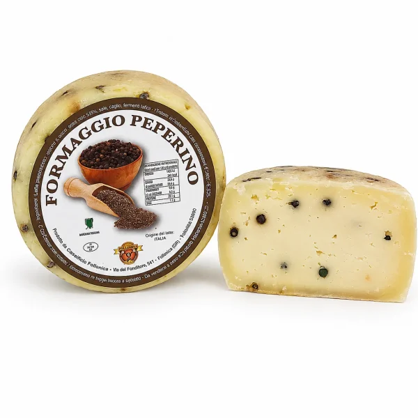 formaggio al pepe nero artigianale