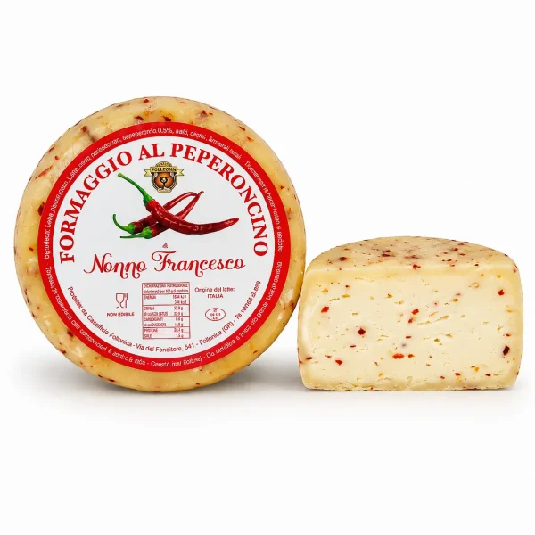 formaggio al peperoncino artigianale toscano