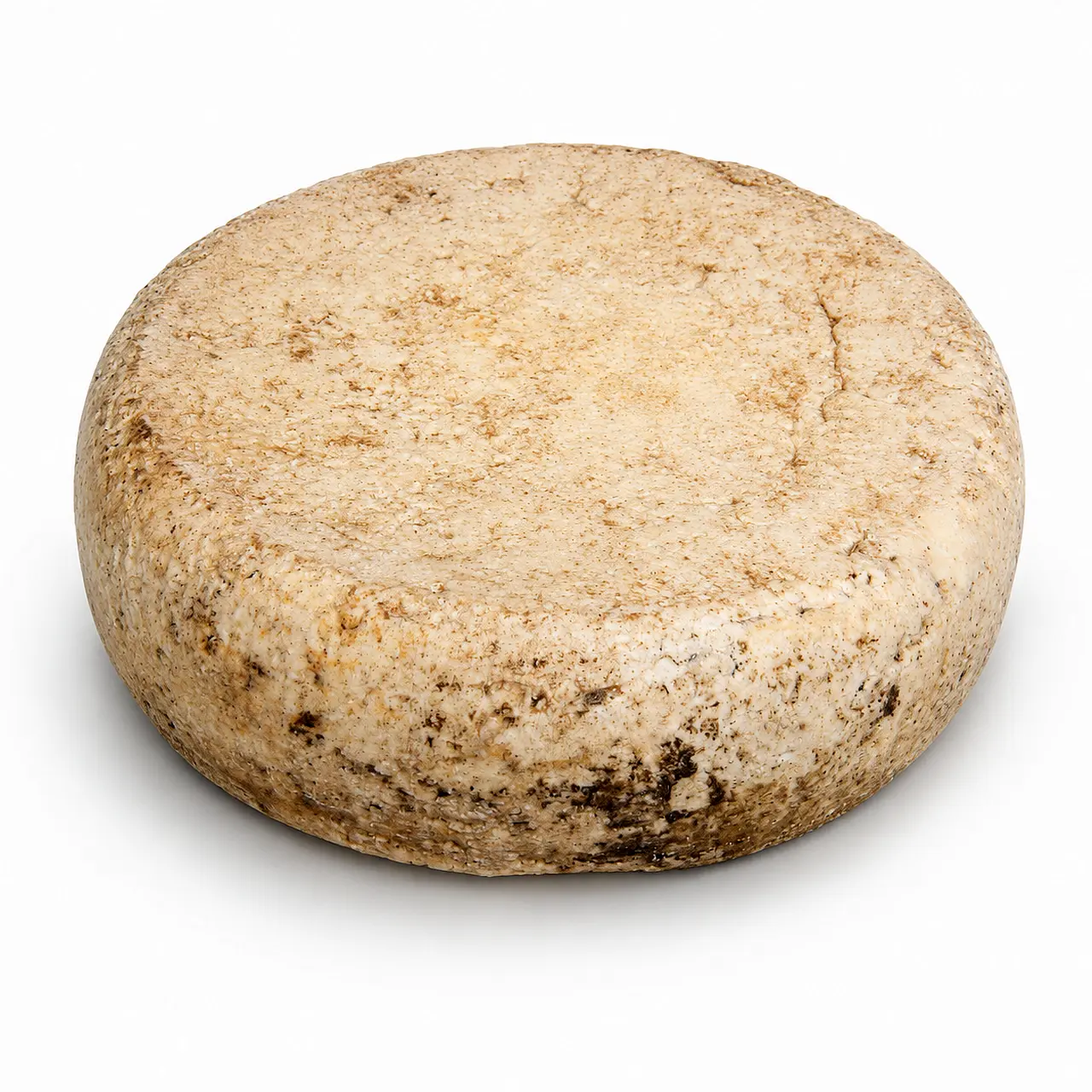 Formaggio alla birra stagionato artigianale a forma intera prodotto con latte ovino e lavorazione tradizionale italiana