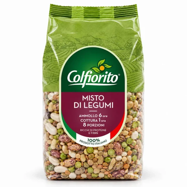 Una confezione di Zuppa di Legumi Misti – Misto di Legumi 400gr