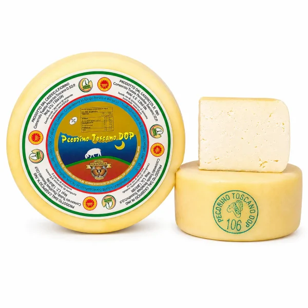 Pecorino Toscano Fresco DOP artigianale a latte ovino con pasta morbida e gusto delicato