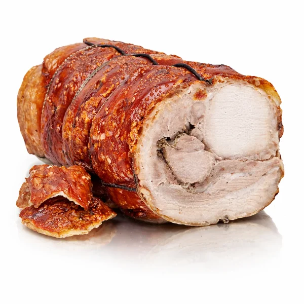 porchetta umbra artigianale arrosto di maiale croccante tradizionale
