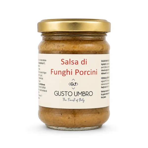 Salsa ai Funghi Porcini 180 g pronta all'uso