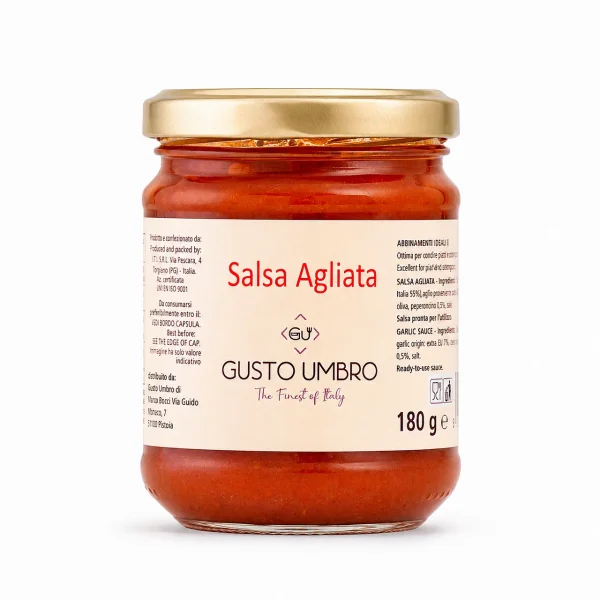 Salsa all'Aglio 180 g pronta all'uso