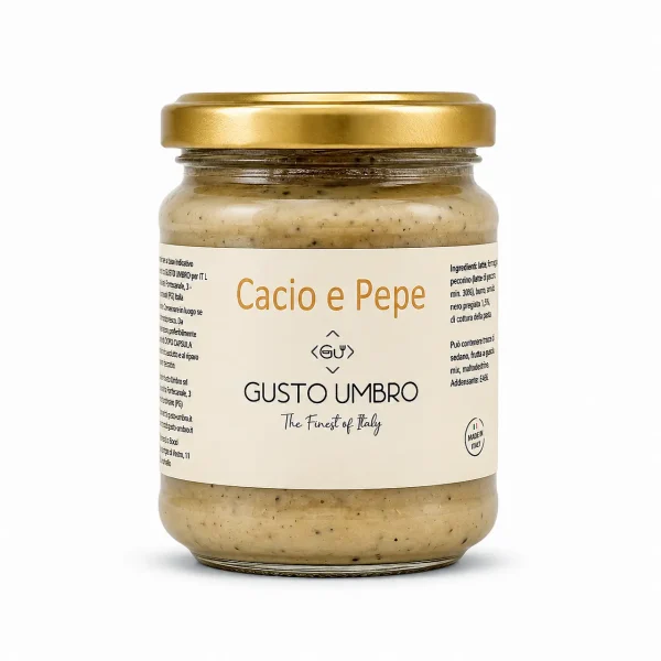 Salsa Cacio e Pepe 180 g pronta all'uso