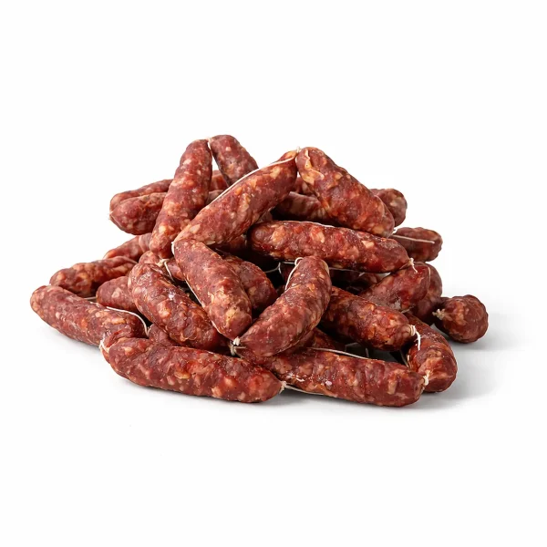 salsiccia piccante stagionata artigianale di suino