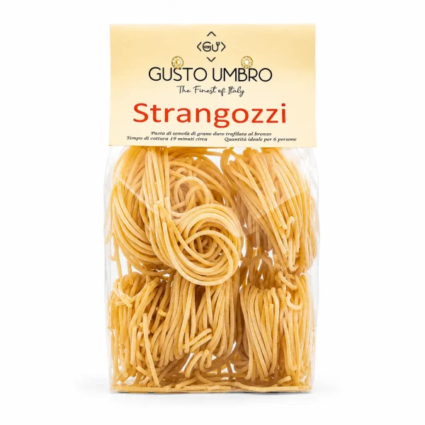 Una confezione di Strangozzi 500 g pasta tipica umbra