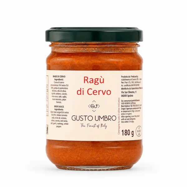 Sugo di Cervo 180 g pronto all'uso