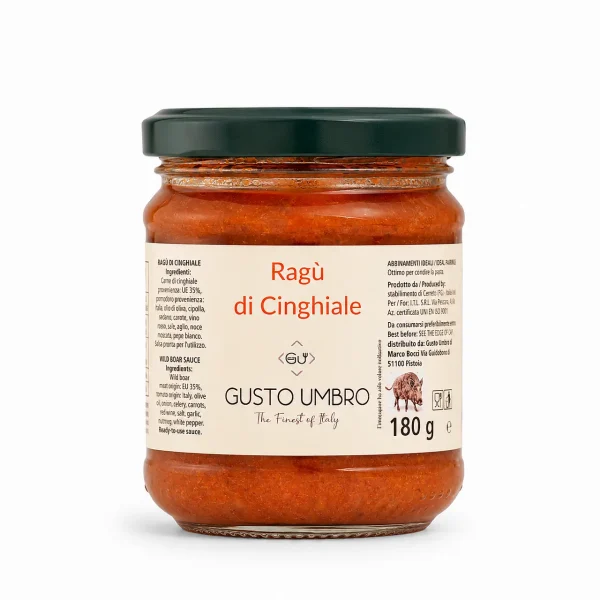 Sugo di Cinghiale 180 g pronto all'uso