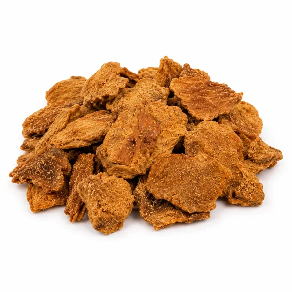 Ciccioli di maiale croccanti artigianali pronti da gustare come snack tradizionale