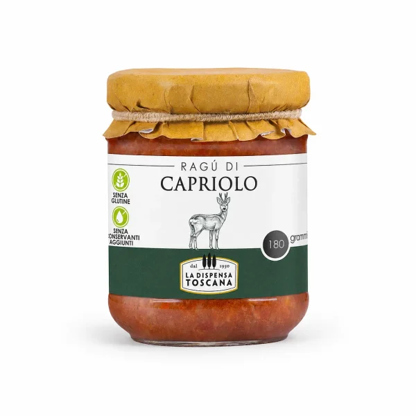 Ragù di Capriolo 180 g pronto all'uso