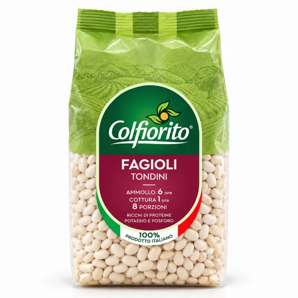 Una confezione di Fagioli Tondini Italiani da 400gr